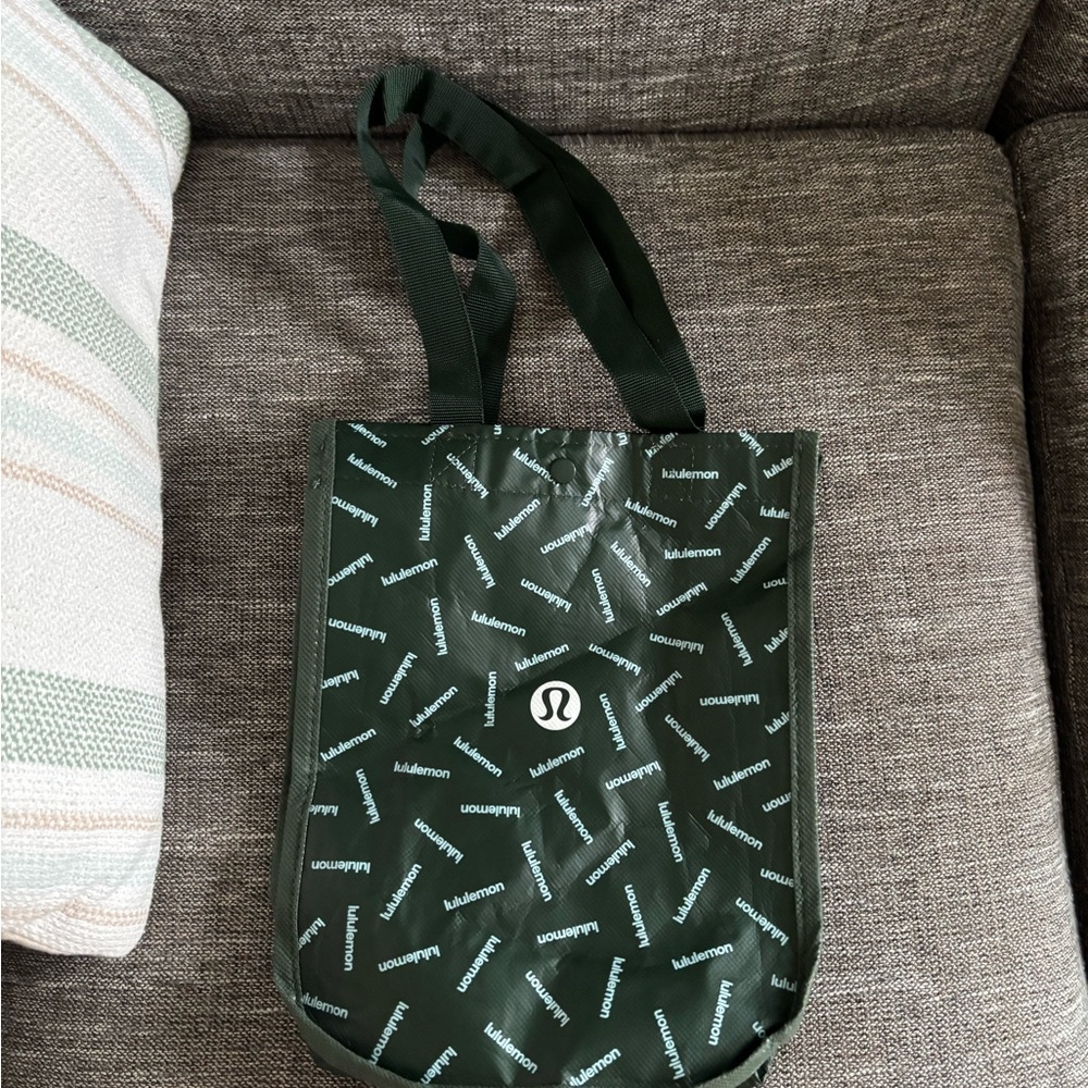 Lululemon Green Tote Bag